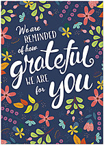 Grateful Note Card D1560D-Y